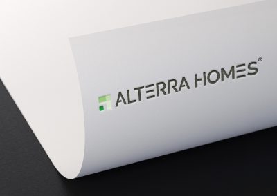 Logo per a Alterra Homes